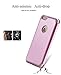 For Apple iPhone 6 Plus & iPhone 6s Plus 5.5 inch Case, FLOVEME [Open View Window] [Smart Slide Free Answer] Premium Slim Fit PU Leather Flip Pouch Polio Holder Cover - Pink