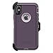 OtterBox DEFENDER SERIES SCREENLESS Case Case for iPhone Xs & iPhone X - Retail Packaging - PURPLE NEBULA (WINSOME ORCHID/NIGHT PURPLE)