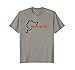 Classic Nurburgring Track Map Graphic Tee Shirt T-Shirt