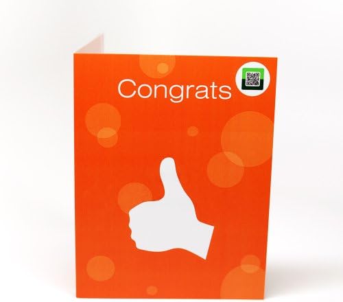 MemoryTag Video Greeting Card - Congrats