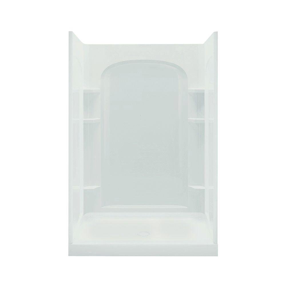 STERLING 72222100-0 China/Vikrell Ensemble 48-by-72-1/2-Inch Back Wall Unit