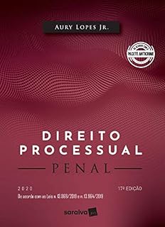 Livro Direito Processo Penal - 17ª Edição 2020