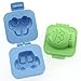 BlastCase DG Plastic Egg Mold, Set of 2, Fish and Car