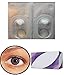 Perfection 123 Only - Women Multi-Color Contact Lenses - Cases Cosplay Eyes Cute Colored Cosmetic Makeup Eye Shadow (Grey 3 with Case)