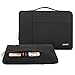 MOSISO Laptop Sleeve Only Compatible with MacBook 12 inch A1534 with Retina Display 2017/2016/2015 Release, Polyester Multifunctional Briefcase Bag, Black