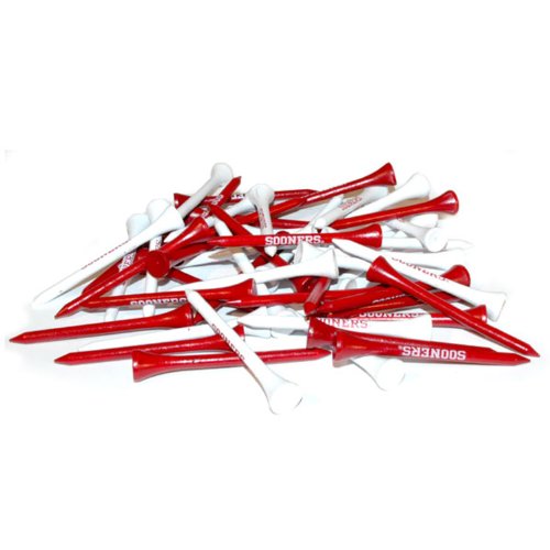 Team Golf NCAA Oklahoma Sooners Pack Of 50 Golf Tees 2-3/4" Golf Tees, 50 Pack,…
