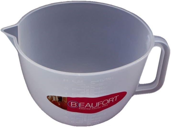 Beaufort Clear Plastic Cooks Measuring Jug Jugs Kitchen Cooking Baking Cake 3LTR