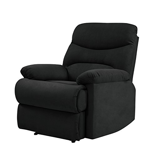 HANDY LIVING ProLounger Wall Hugger Recliner Chair in Black