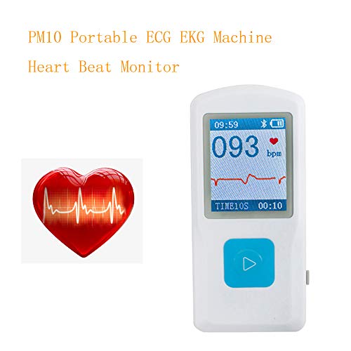 CARESHINE P-M10 E-C-G E~K~G Health Care Monitor Portable Handheld Machine Compatible with Smart Phone Computer USB… - Image 2