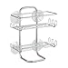 iDesign Classico Steel Bathroom Suction Organizer Shelves - 9