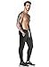Ouber Men's Fitted Jogger Pants Gym Workout Running Sweatpants With Zipper Bottom