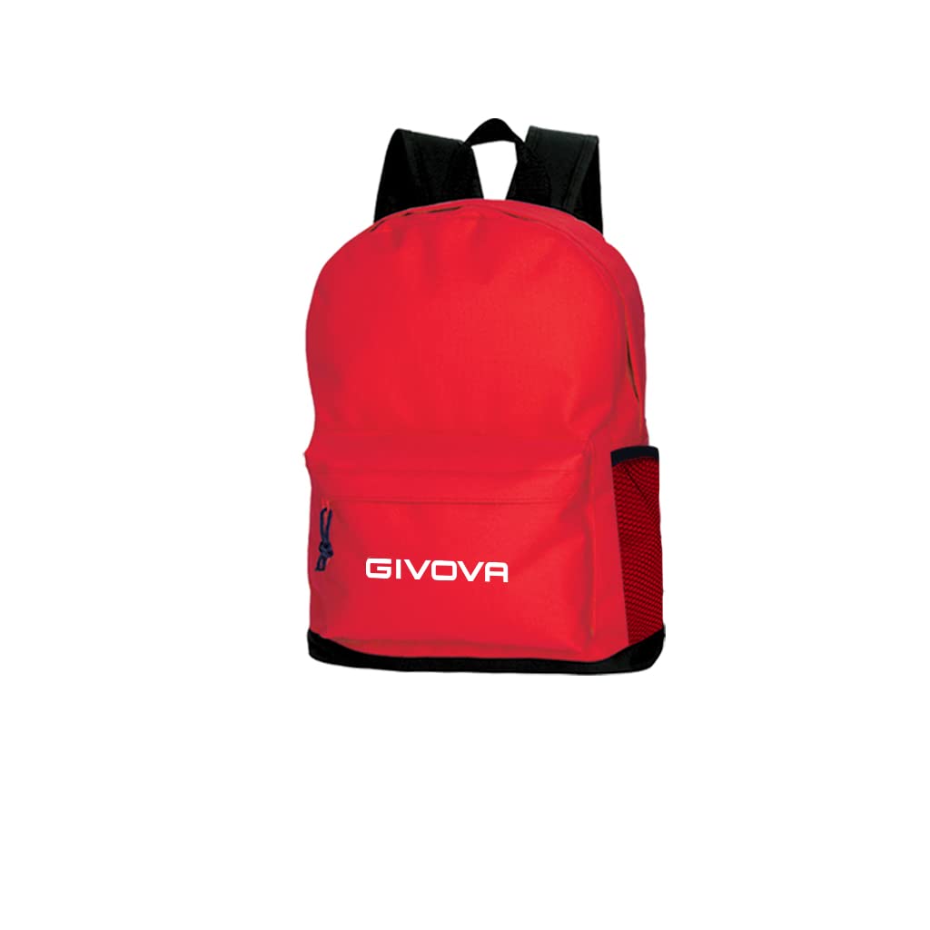 Givova, backpack school, red, one size
