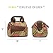 Fit & Fresh Insulated Lunch Bag, Downtown Olive Floral