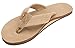 Rainbow Sandals Women's Single Layer Premier Leather Sandal, Sierra Brown, Ladies Large / 7.5-8.5 B(M) US