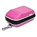 Hard EVA Shock Resistant Compact Digital Camera Case Carrying Protective for Canon PowerShot SX730 HS G9 X Nikon COOLPIX W100 Panasonic Lumix DMC TZ80 Sony Cyber-Shot HX90 Olympus Tough TG-5, Pink
