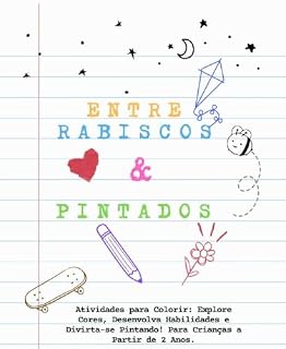 Livro Entre rabiscos e pintados