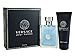 Versace Pour Homme Men Gift Set (Eau De Toilette Spray, Hair and Body Shampoo)
