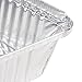 Fit Meal Prep 50 Pack 2.25 lb Aluminum Foil Pans with Lids, Disposable Take Out Food Containers with lids for Freshness and Spill Proof, 8.5 x 6 x 2 Disposable Cookware for Catering, Restaurants