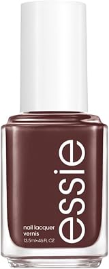 essie Nail Polish Original Not To Do Deep Coffee Brown Red Undertones 0.46 oz