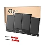 A1369 Battery, Ombar A1466 A1369 Battery Replacement for Apple 13 inch MacBook Air, fits A1377 A1405 A1496 (55Wh/7200mAh)