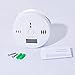 Winfi CO Detector,Carbon Monoxide Gas Detection,Digital Display Carbon Monoxide Alarm with LCD Digital Display,Battery Powered (High-Precision)