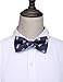 AUSKY Elegant Adjustable Pre-tied bow ties for Men Boys in Different Colors（1&4&5&6&8Pack for option (F)