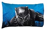 Jay Franco Marvel Black Panther 1 Pack Pillowcase - Double-Sided Kids Super Soft Bedding (Official Marvel Product)