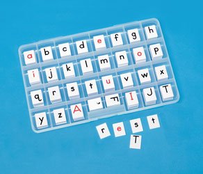 Primary Concepts, PC-7400 Letter Tile Organizer Container Aid