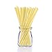 Colored Lollipop Sticks 100 count 6 inch (Blue, White, Purple, Yellow, Rose-red) (100)