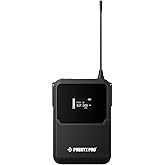 Phenyx Pro Wireless Bodypack Transmitter, UHF True Diversity Bodypack with 3-Pin XLR Jack, Selectable Phantom Power, Mute & Lock Function, Compatible with PTAU-2 Wireless Microphone System (PWB-A2)