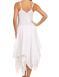 Sakkas Ella Smoked Corpiño Spaghetti Correa Doble Capa Vestido