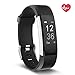 Delvfire Fitness Tracker HR, Activity Tracker with Heart Rate Monitor, Smart Watch IP67 Waterproof Wristband with Calorie Counter, Step Pedometer, Sleep Monitor for iPhone, Android - Kids Women Men