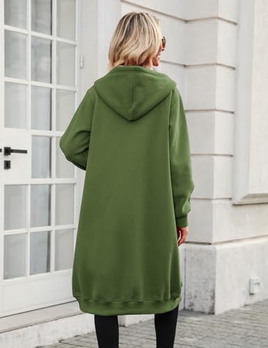 RITOSTA Long Sweatshirts Women Hoodie Long Zip Up Jacket Women Transition Coat Autumn Winter Large Size Hoodie