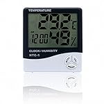OMEM Reptile Accurately Measures Thermometer Hygrometer LCD Display Temperature and Humidity Data Logger