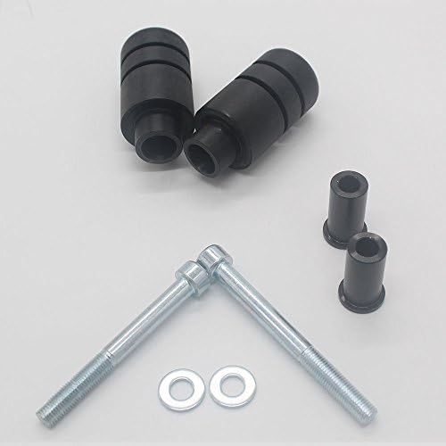 TJMOTO Black Frame Slider Engine Bodywork Fairing Crash Fall Protector For Motorcycles 1999 2000 2001 2002 2003 2004 2005 2006 2007 Suzuki Hayabusa GSXR 1300