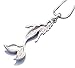 cocojewelry Mermaid Pendant Necklace Jewelry