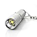 ThruNite Tis NW Portable Keychain LED Flashlight with Titanium Alloy Body, Hidden Strobe and 4 Modes