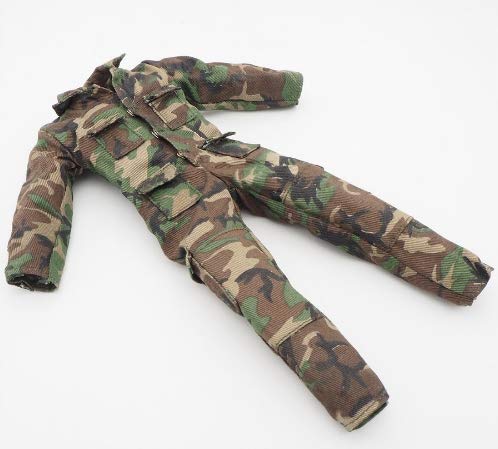 Studio one 1/6 Scale Clothes Uniforms Soldier Jumpsuit for 12" Male Military Action Figure Body Cloth for Doll