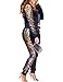 Akmipoem Women's Velour Tracksuit Set Sequin 2 Piece Outfit Long Sleeve Hoodie and Pants Sweatsuit