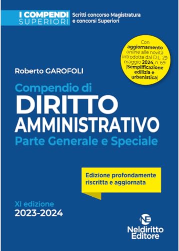 Compendio di diritto amministrativo. Parte generale e speciale
