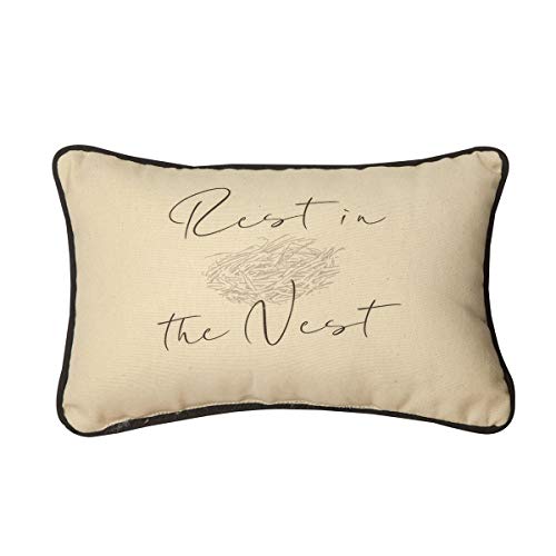Amazon Com Woven Textile Company 12 5 Rest In The Nest Word