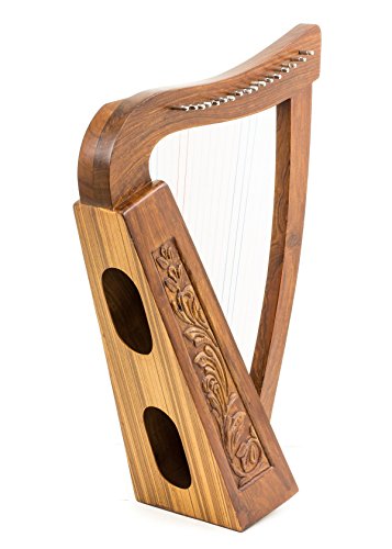 Classical Harp 9-String Celtic Harp (Rosewood) - Perfect Starter