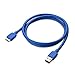 Cable Matters Micro USB 3.0 Cable 3ft, External Hard Drive Cable, USB toUSB-Micro B Cord, Compatible with Seagate, LaCie, Toshiba, Samsung, Western Digital/WD External Hard Drive, Blue