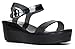 Women's Jelly Platform Comfort Shoes -Wedge Sandals By ZooShoo - Comfortable Sandals With Adjustable Ankle Strap