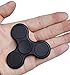 Fidget Spinner Toy Stress Reducer Portable Tri-Spinner Inner Peace Finger Toy Drop Test, Mute Bearing (Black NEW Generation)