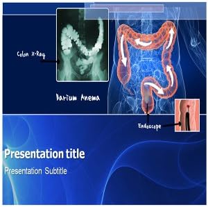 Barium Anema PowerPoint Template - Barium Anema PowerPoint (PPT) Templates
