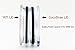CocoStraw 30oz Straw Lid + 4 Stainless Steel Straws Replacement for Yeti RTIC Polar Drifter Big Boss Sic Tumbler Rambler Cups with Cleaning Brush NO SPILL