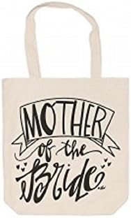 WEDDING ACCESSORIES, Mother of Bride Tote Measurements: 15" W x 16 1/2" T