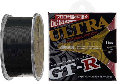 サンヨーナイロン ナイロンライン アプロード GT-R ウルトラ 75m 22lb ダークグリーン