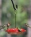 Aspects 367 Hummzinger Ultra Hummingbird Feeder, 12-Ounce,4 Feeding,Red primary